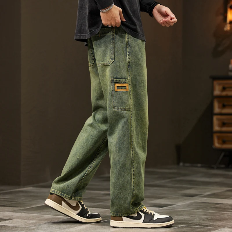 Men'S Fashion With Baggy Jeans - Jeans Men Baggy Pants Wide Leg