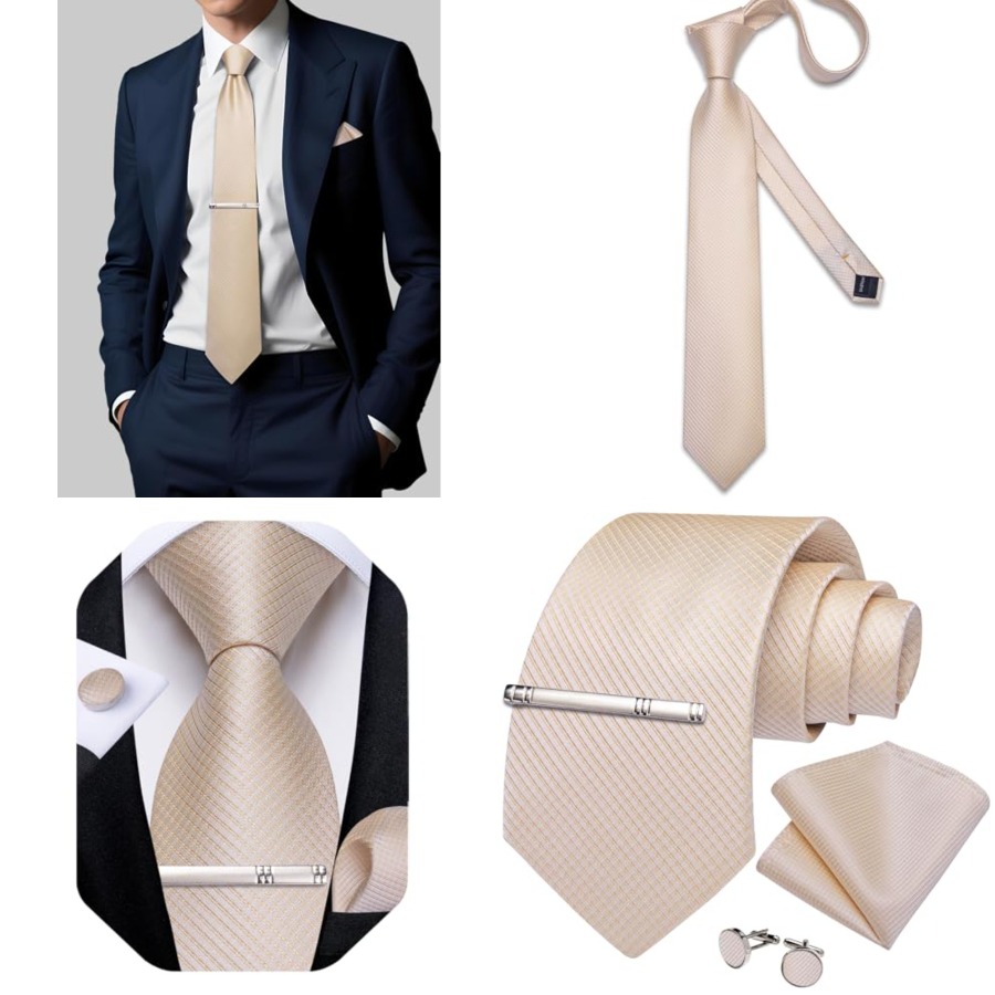 Men'S Fashion For Wedding - Plaid Ties for Men Silk Checkered