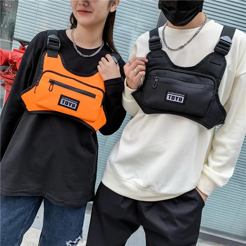 Tactical Vest Men - Fashion Men's Oxford Chest Packs 2024