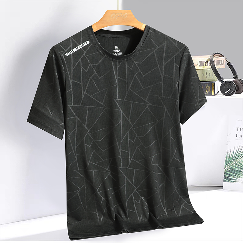 Military Shirt Men - Summer Camouflage Ice Silk T-shirt Short