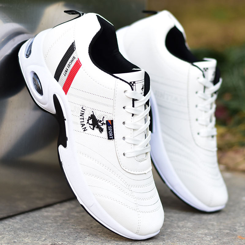 Mens Fashion Week - Men's leather sneakers Casual versatile shoes