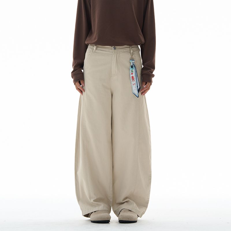Men'S Fashion With Baggy Jeans - Baggy Wide-leg Jeans 100% Cotton Comfortable
