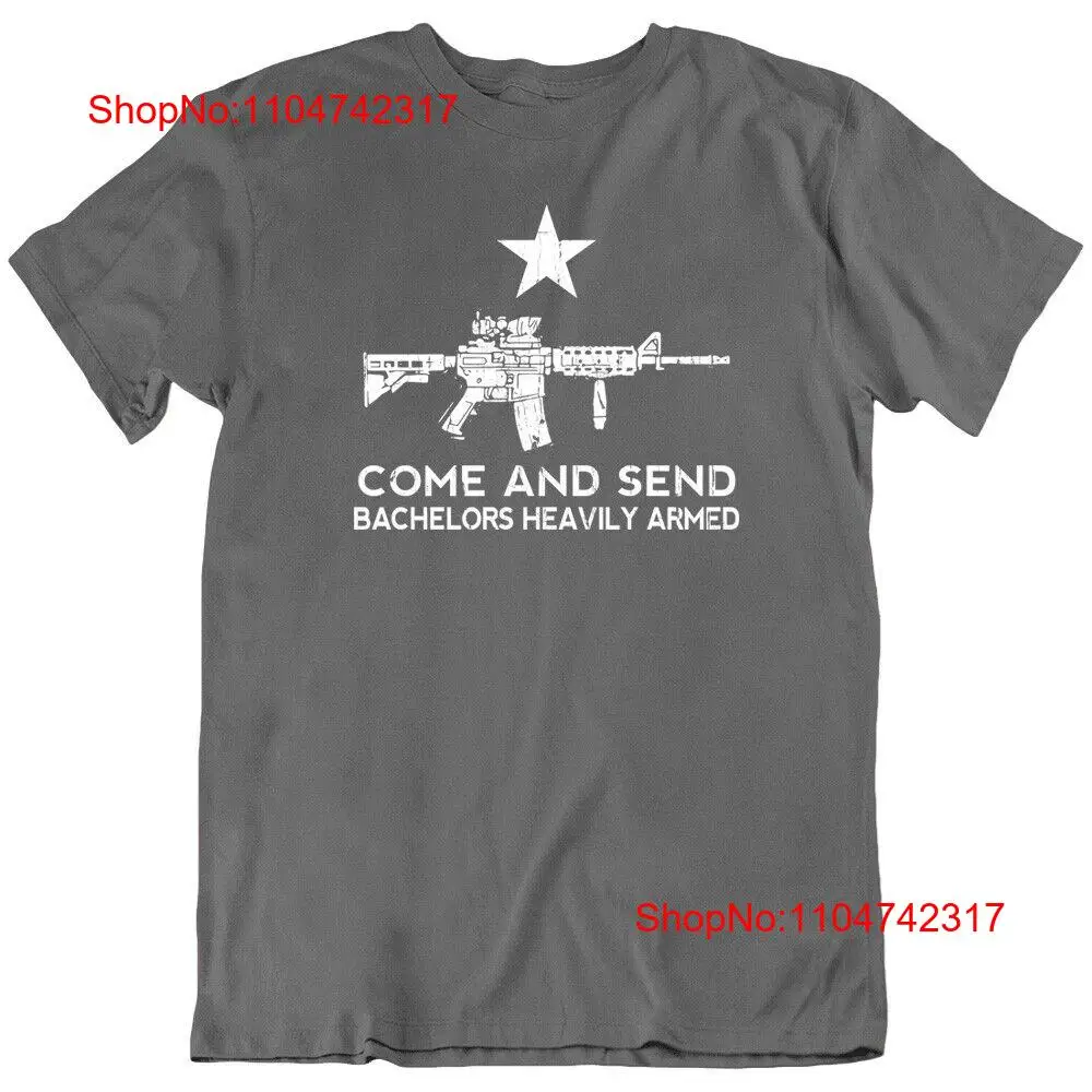 Military Shirt Men - Come and Send Bachelors Gun Army
