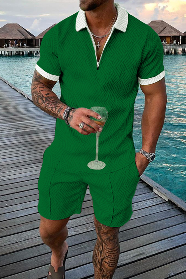 Men Fashion Vintage - Vintage Men's Summer Casual Polo Shirt