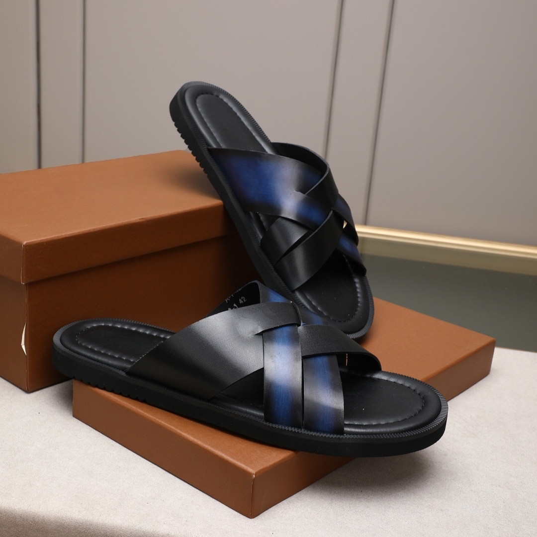 Men'S Fashion Luxury Brands - Handmade Fashion Sandals Luxury Brand Men's