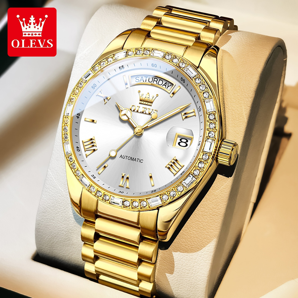 Men'S Fashion Luxury Brands - OLEVS 6747 luxury brand Men's fully