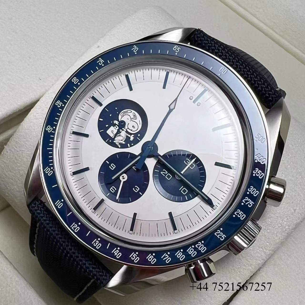 Mens Fashion Bracelet - Fashion Men Watch Blue Dial Sapphire