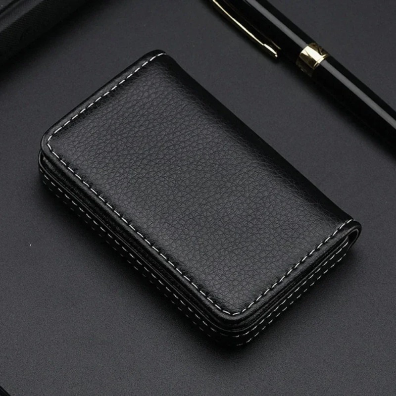 Fashion Sized Stitched PU Leat – Men'S Fashion Visiting Card Bewertung und Preis