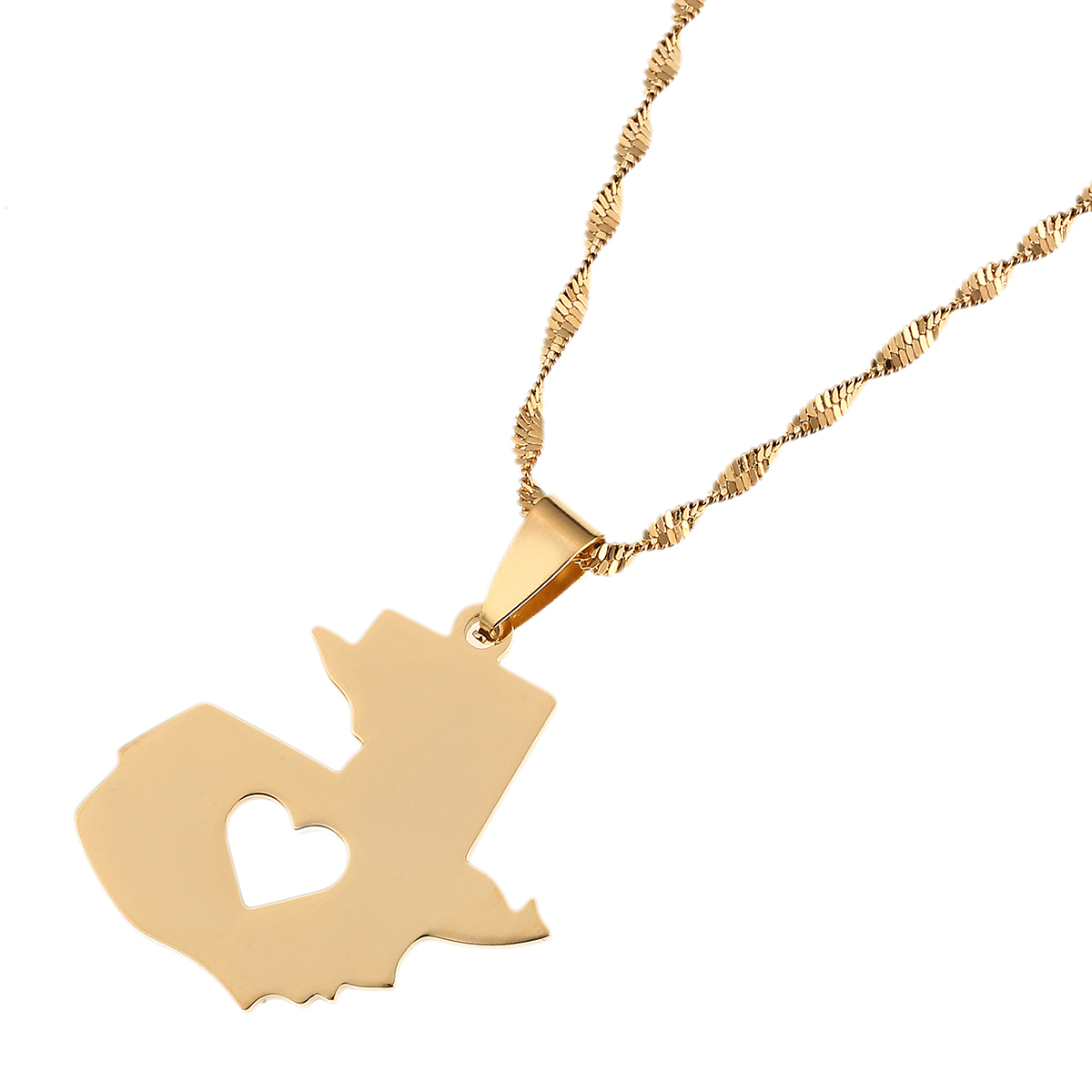 Guatemala Map Pendant Necklace – Men'S Fashion Guatemala Bewertung und Preis