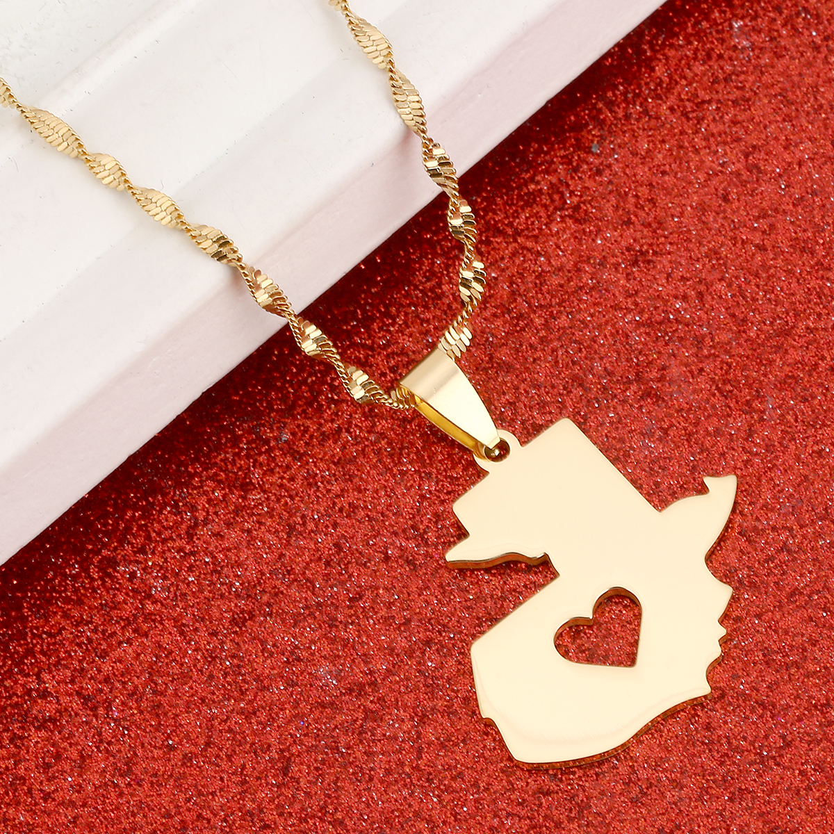 Guatemala Map Pendant Necklace – Men'S Fashion Guatemala Bewertung und Preis