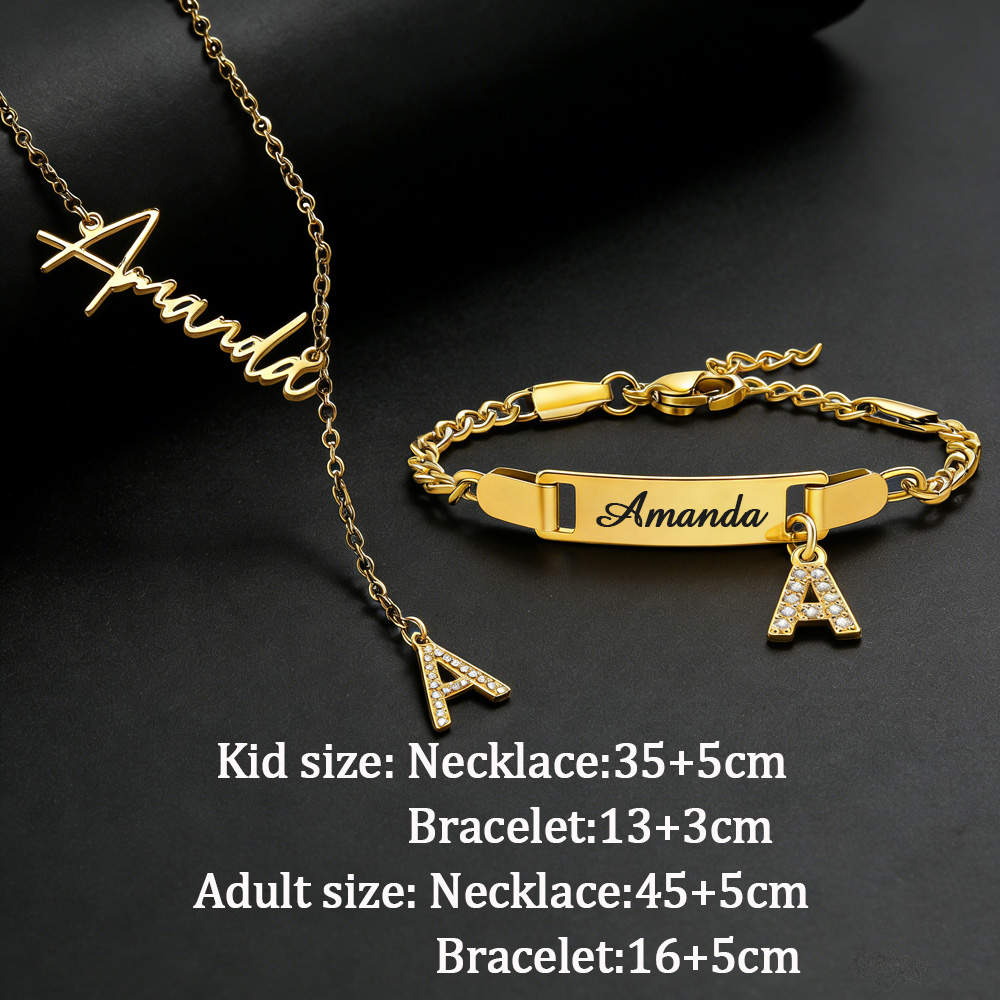 Akizoom Custom Name Zircon Let – Men Fashion Kids Bewertung und Preis