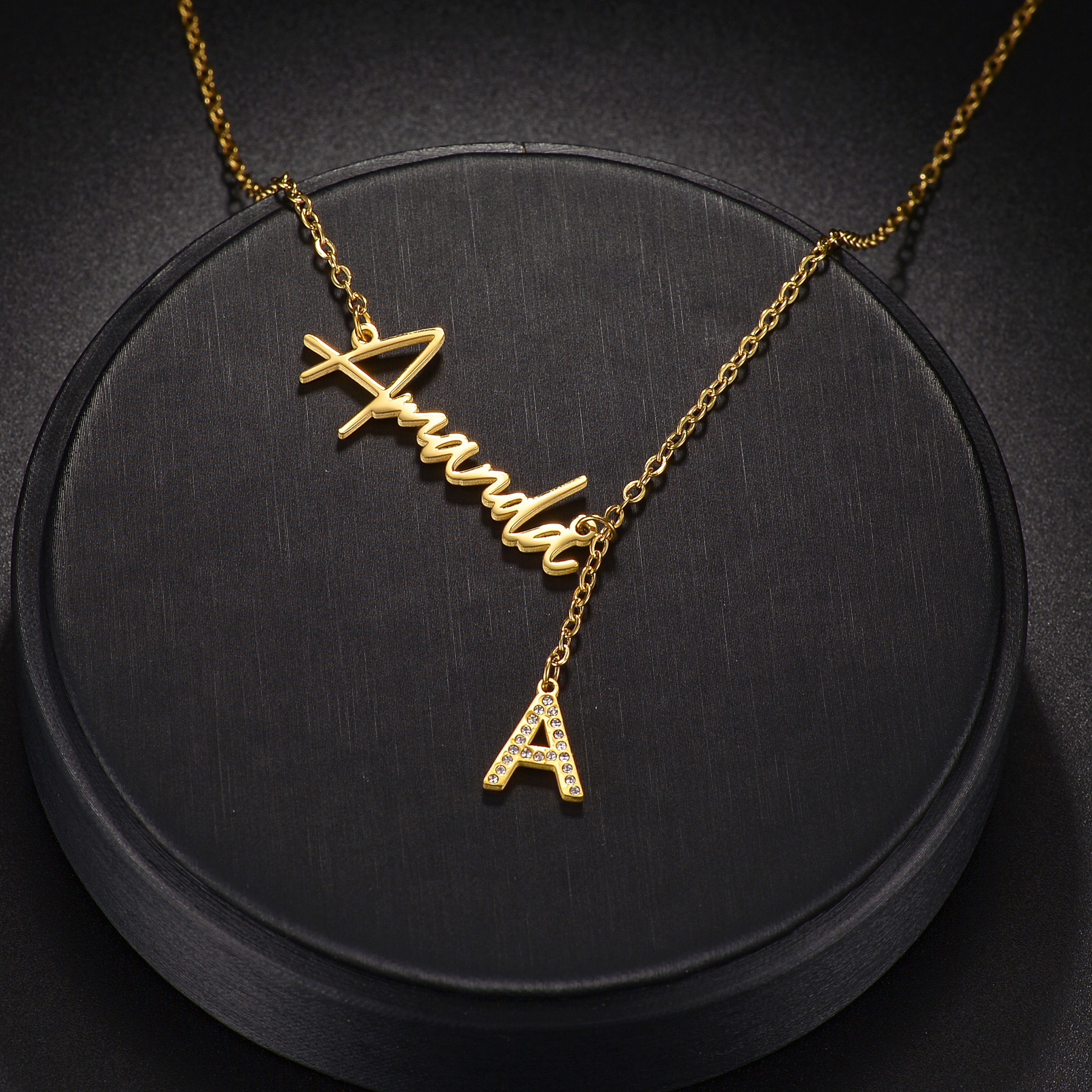 Akizoom Custom Name Zircon Let – Men Fashion Kids Bewertung und Preis