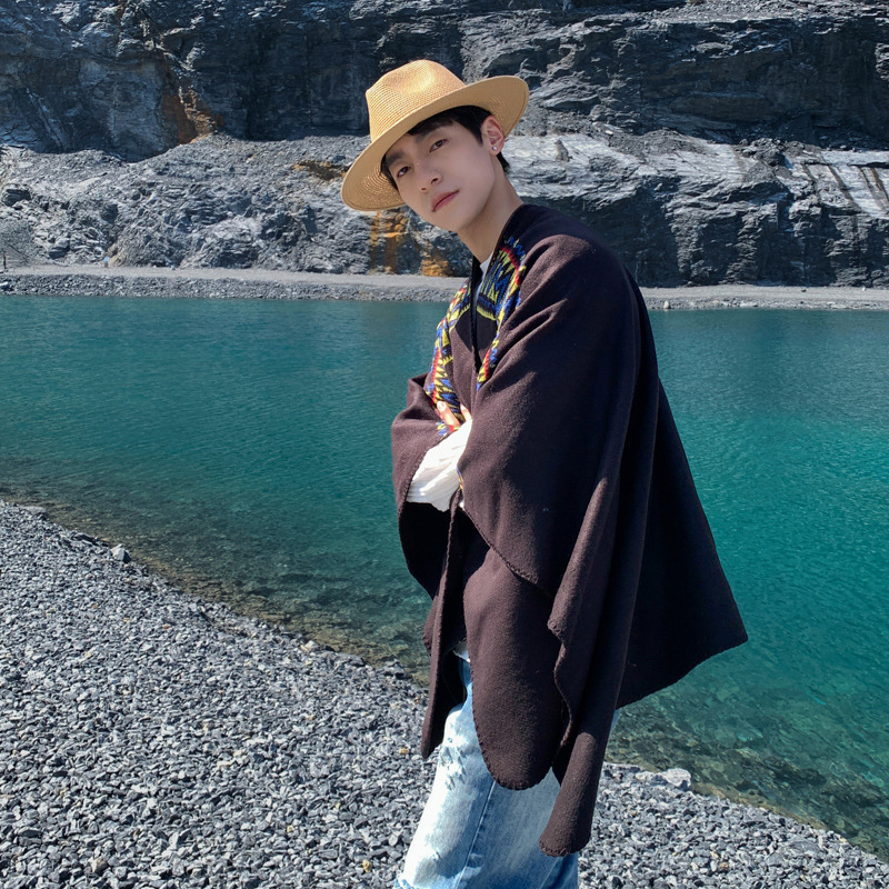 Men's Cape Desert Travel Ethni – Mens Fashion Poncho Bewertung und Preis