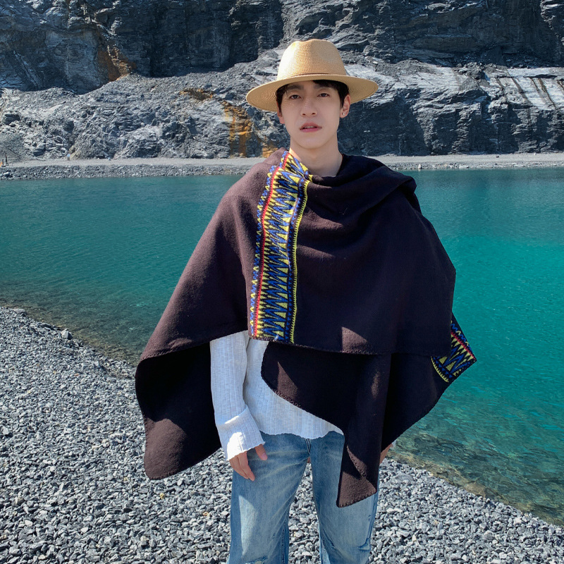 Men's Cape Desert Travel Ethni – Mens Fashion Poncho Bewertung und Preis