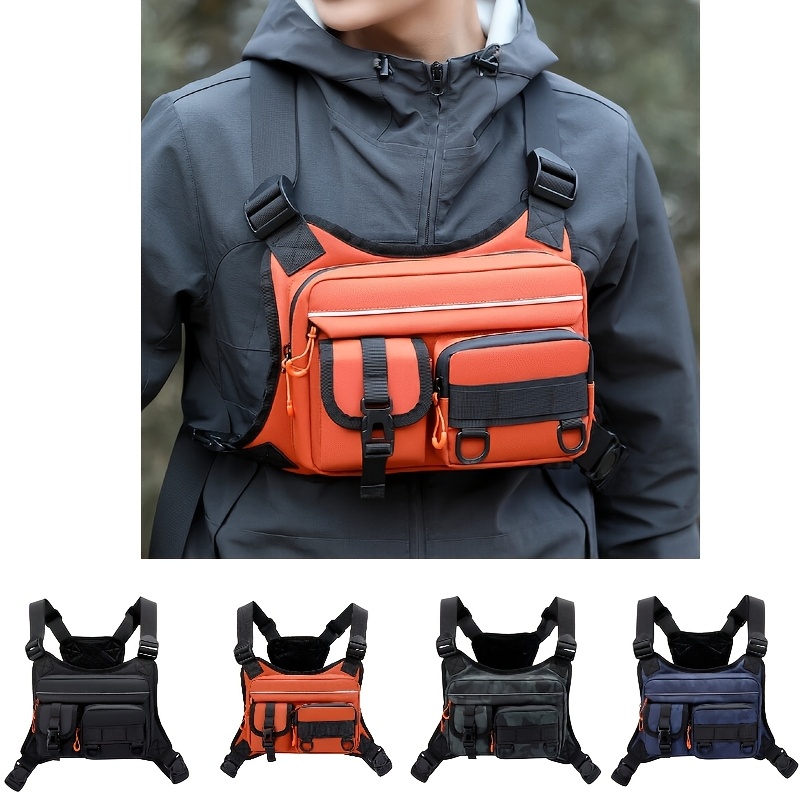Men's Tactical Chest Bag, Runn – Tactical Vest Men Bewertung und Preis