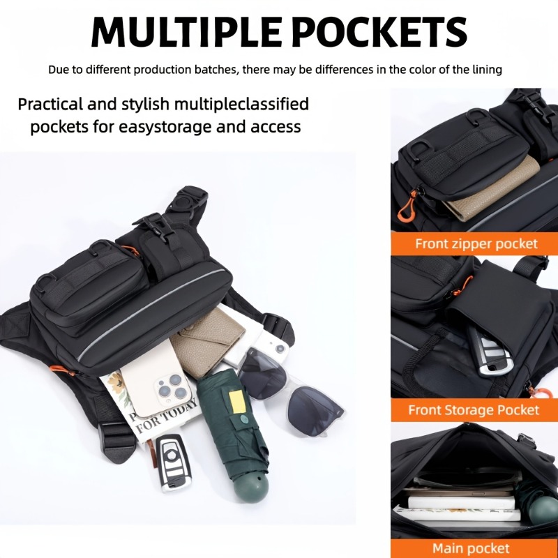 Men's Tactical Chest Bag, Runn – Tactical Vest Men Bewertung und Preis