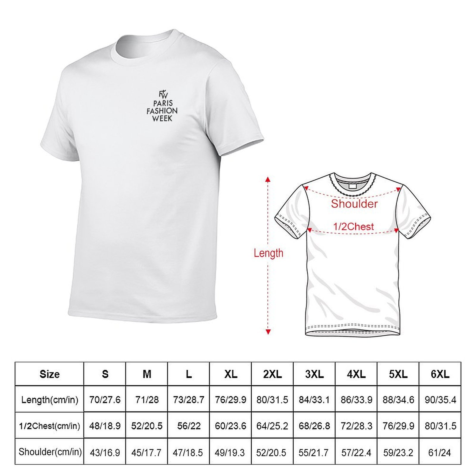 Paris Fashion Week T-Shirt t s – Men'S Paris Fashion Week Bewertung und Preis