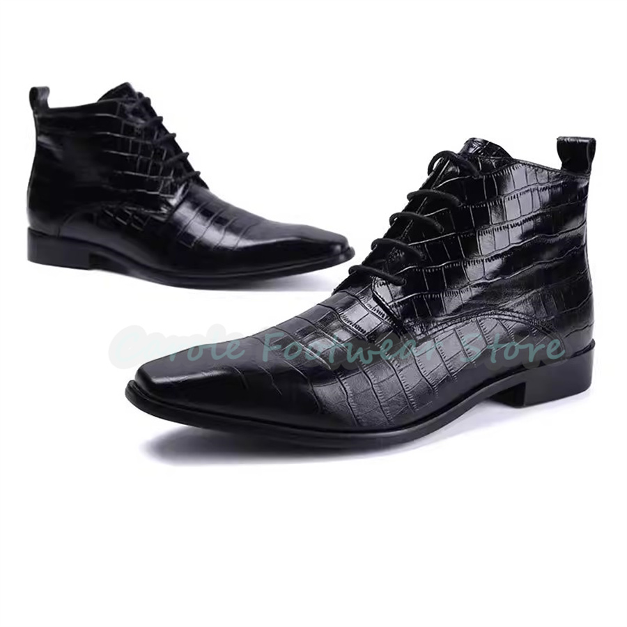 Fashion Genuine Leather Ankle  – Men'S Fashion For Wedding Bewertung und Preis