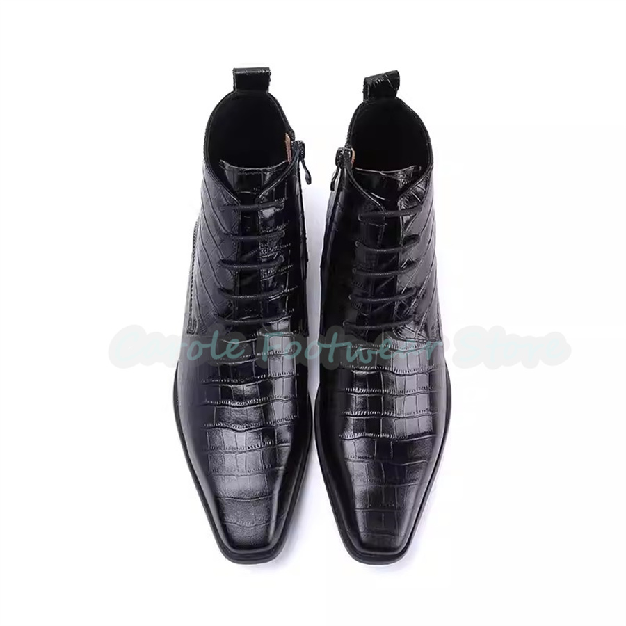 Fashion Genuine Leather Ankle  – Men'S Fashion For Wedding Bewertung und Preis