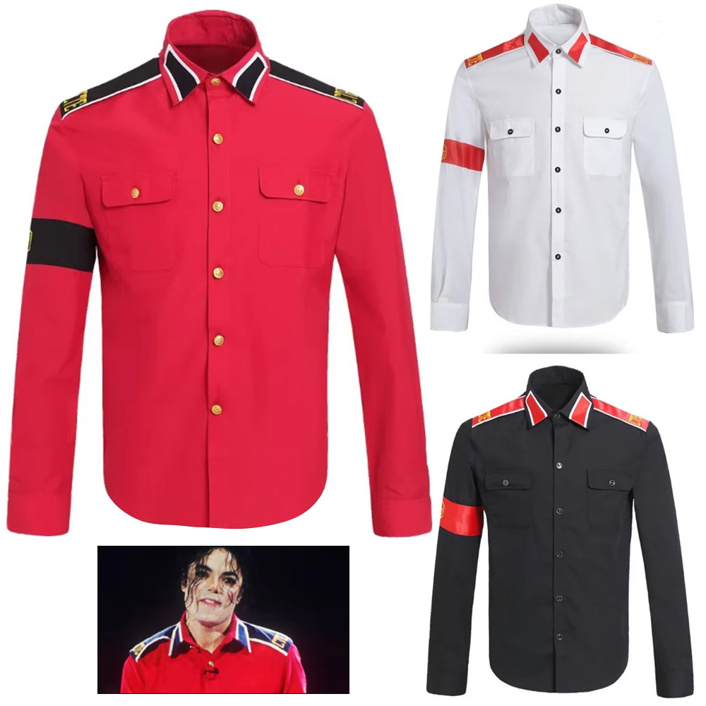 Michael Jackson Anti-War Milit – Military Shirt Men Bewertung und Preis