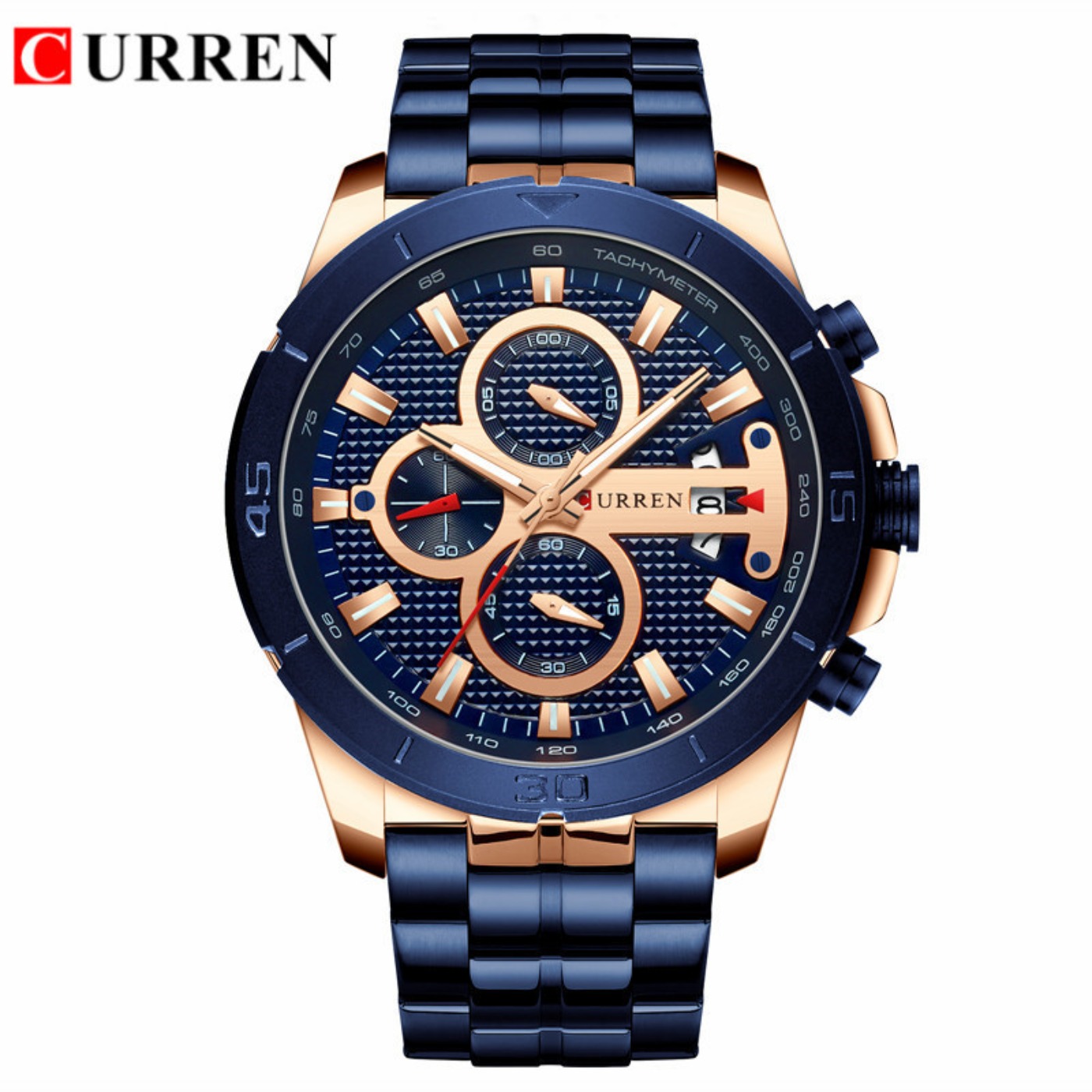 CURREN Watch Men Waterproof Ch – Men'S Fashion Luxury Brands Bewertung und Preis
