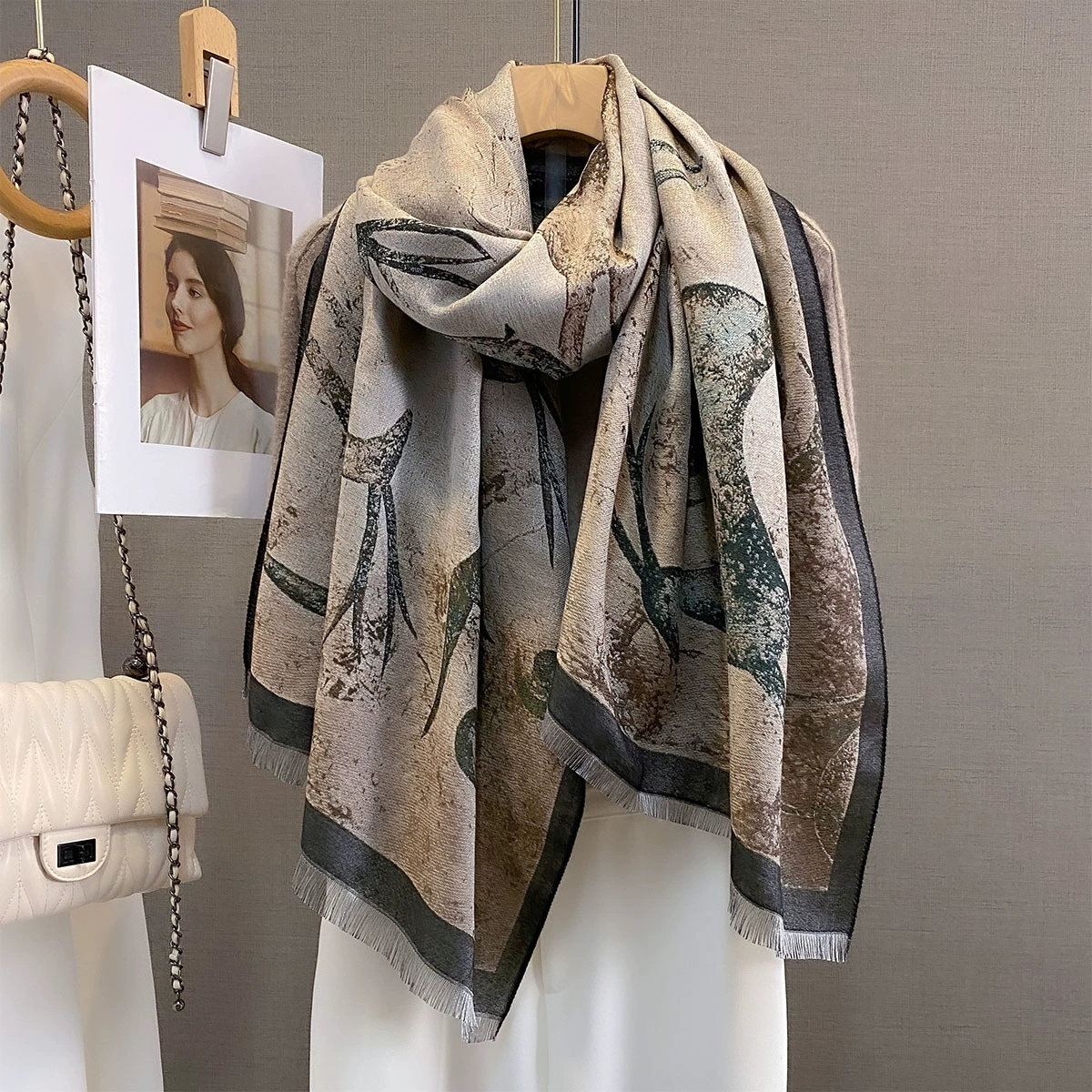 Women Men Cashmere Shawl Wrap  – Mens Fashion Poncho Bewertung und Preis