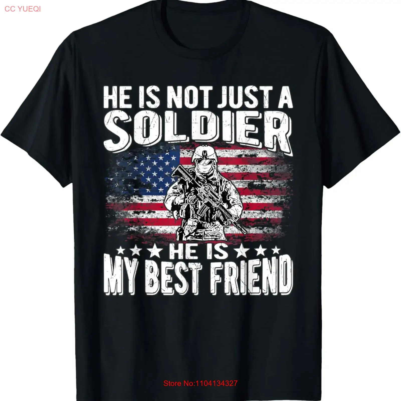 My Best Friend Is A Soldier He – Military Shirt Men Bewertung und Preis