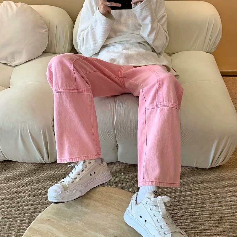 2026 New Fashion Pink Baggy Me – Men'S Fashion With Baggy Jeans Bewertung und Preis