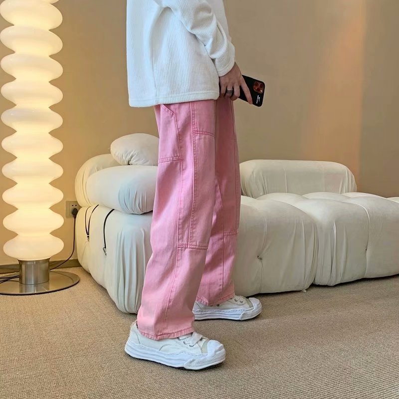 2026 New Fashion Pink Baggy Me – Men'S Fashion With Baggy Jeans Bewertung und Preis