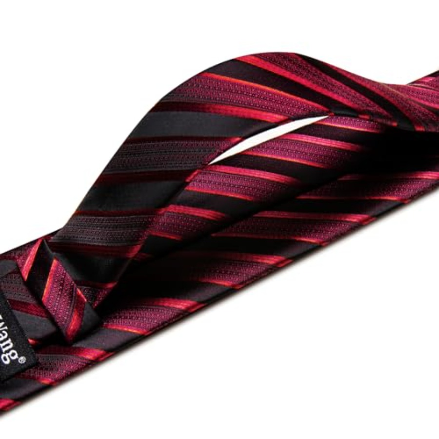 Tie Sets for Men Silk Stripe N – Men'S Fashion For Wedding Bewertung und Preis