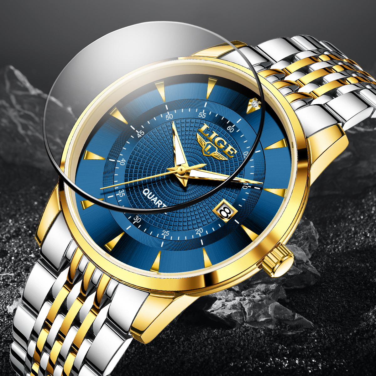 LIGE New 2026 Luxury Man Watch – Mens Fashion Bracelet Bewertung und Preis