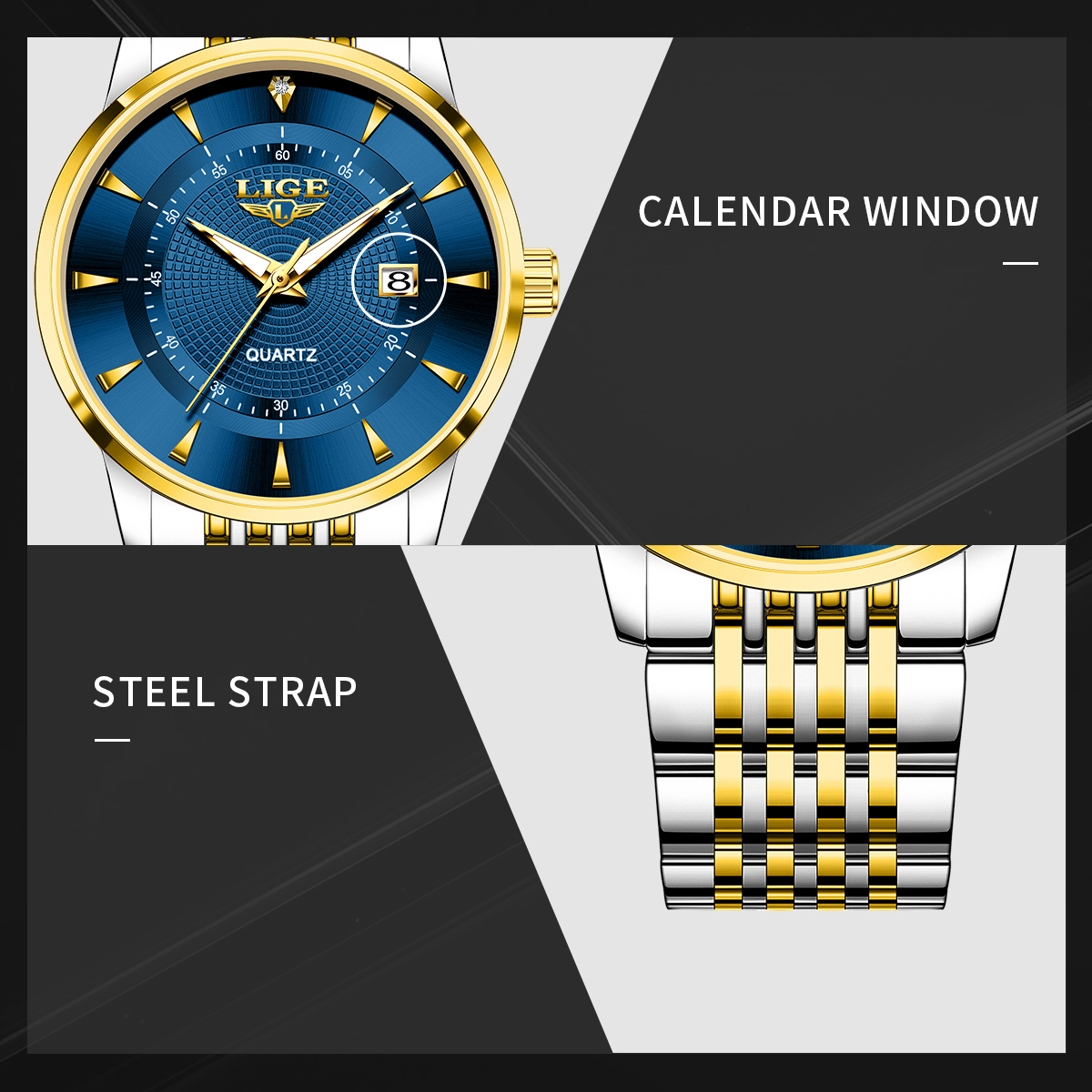 LIGE New 2026 Luxury Man Watch – Mens Fashion Bracelet Bewertung und Preis
