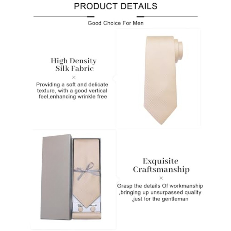 Plaid Ties for Men Silk Checke – Men'S Fashion For Wedding Bewertung und Preis