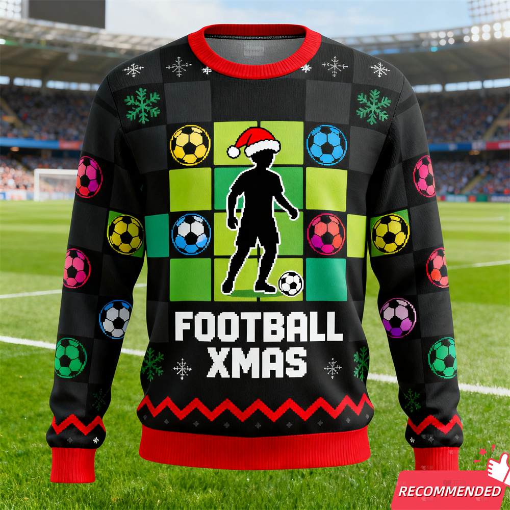 Funny Football Xmas Graphic Ug – Mens Xmas Fashion Bewertung und Preis
