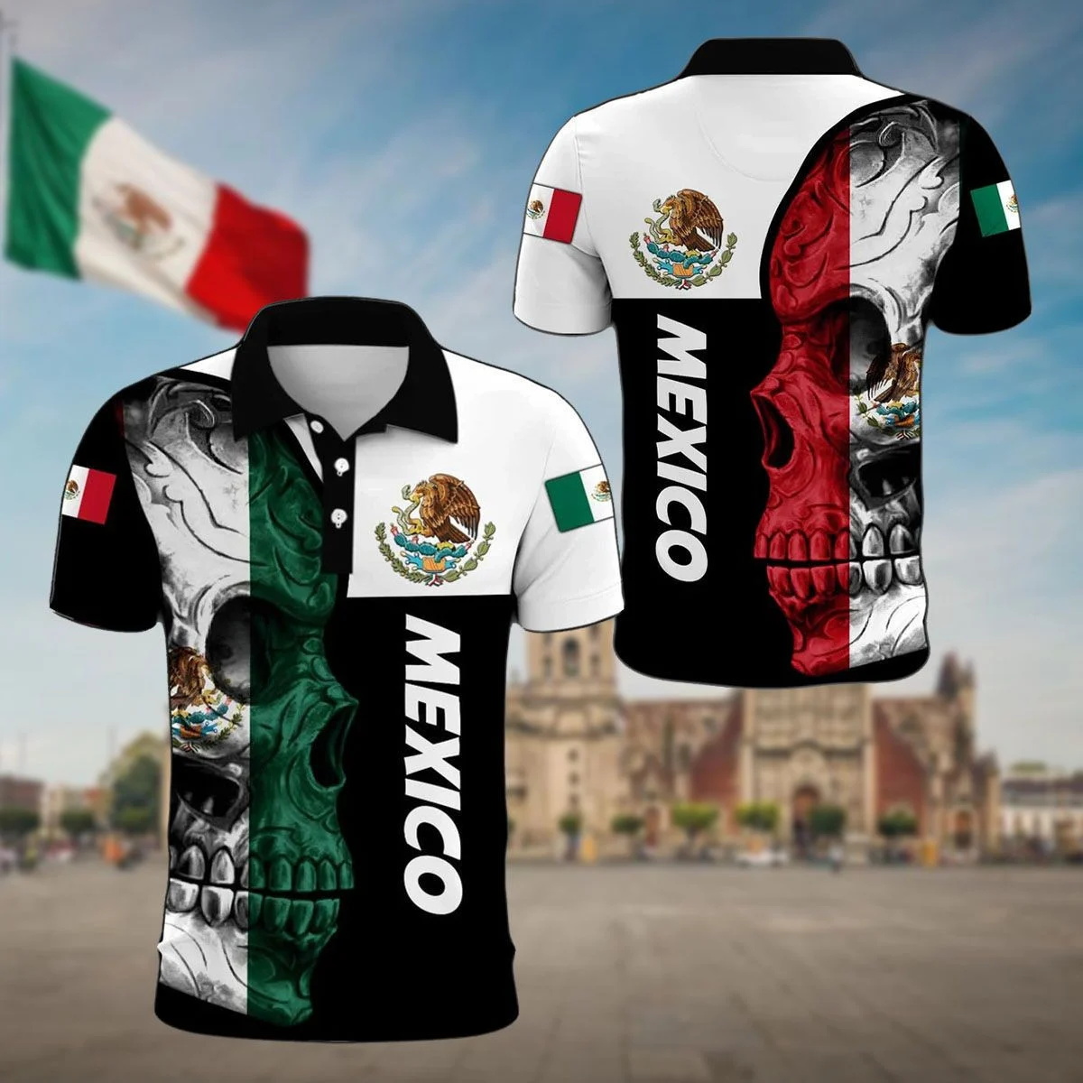 Mexico Aztec Coat Of Arms & Sk – Mens Fashion Mexico Bewertung und Preis