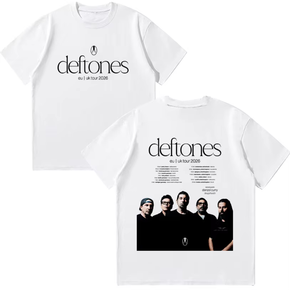 Deftones EU UK Tour 2026 T-shi – Men'S Fashion Uk 2026 Bewertung und Preis