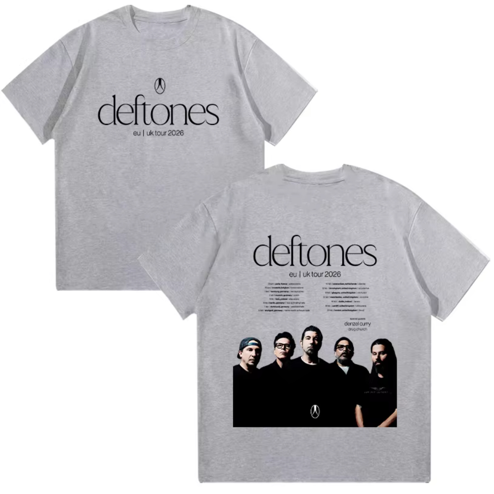 Deftones EU UK Tour 2026 T-shi – Men'S Fashion Uk 2026 Bewertung und Preis