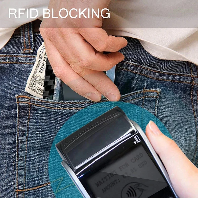 Metal Visit Card Holder Rfid W – Men'S Fashion Visiting Card Bewertung und Preis
