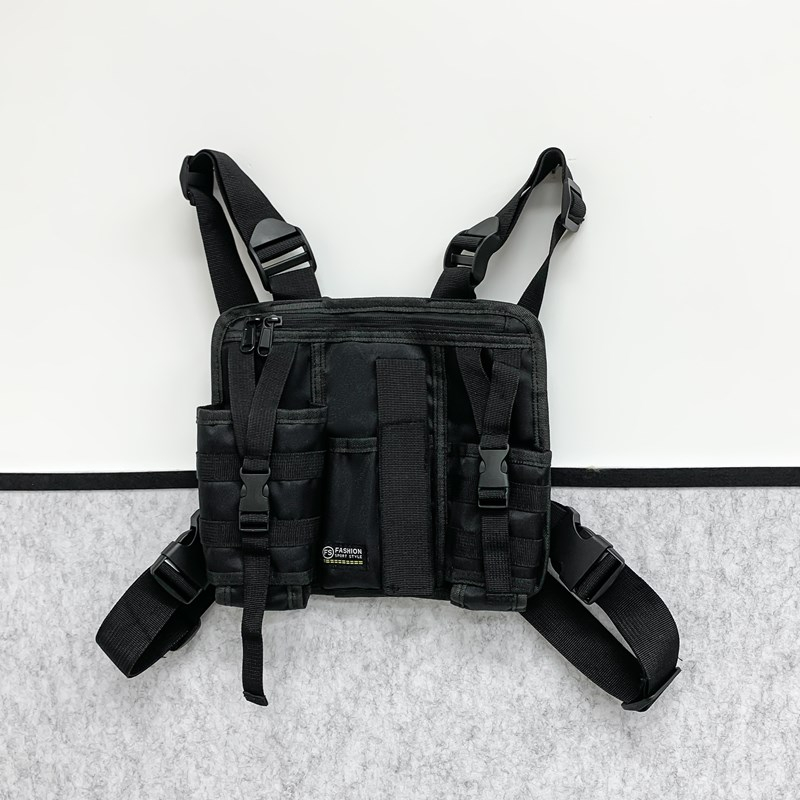 Hip-hop Streetwear Men Chest B – Tactical Vest Men Bewertung und Preis