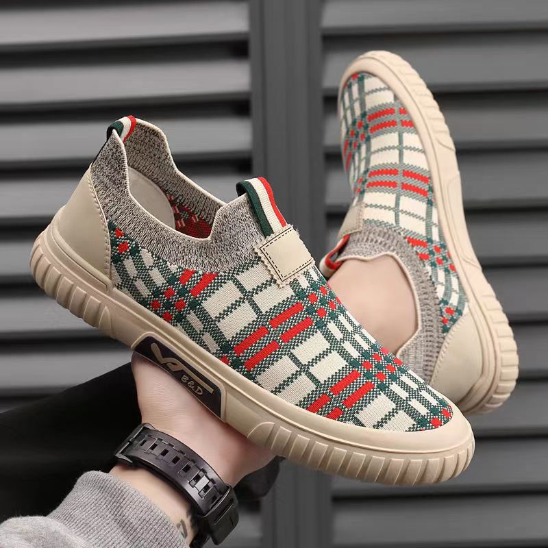 Men's Slip-On Socks Shoes Brea – Casual Sneakers Men Bewertung und Preis
