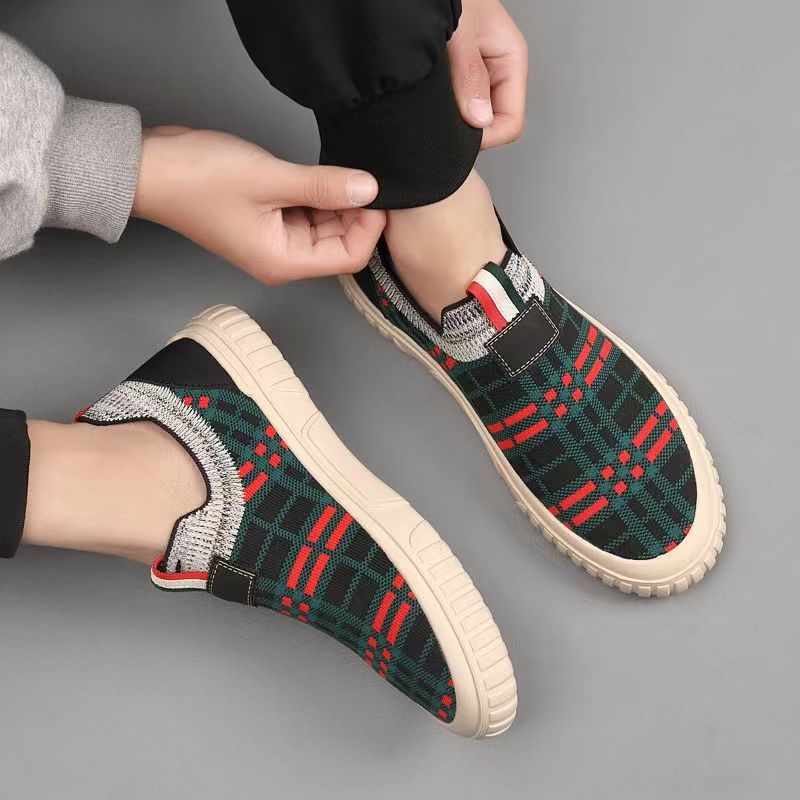 Men's Slip-On Socks Shoes Brea – Casual Sneakers Men Bewertung und Preis