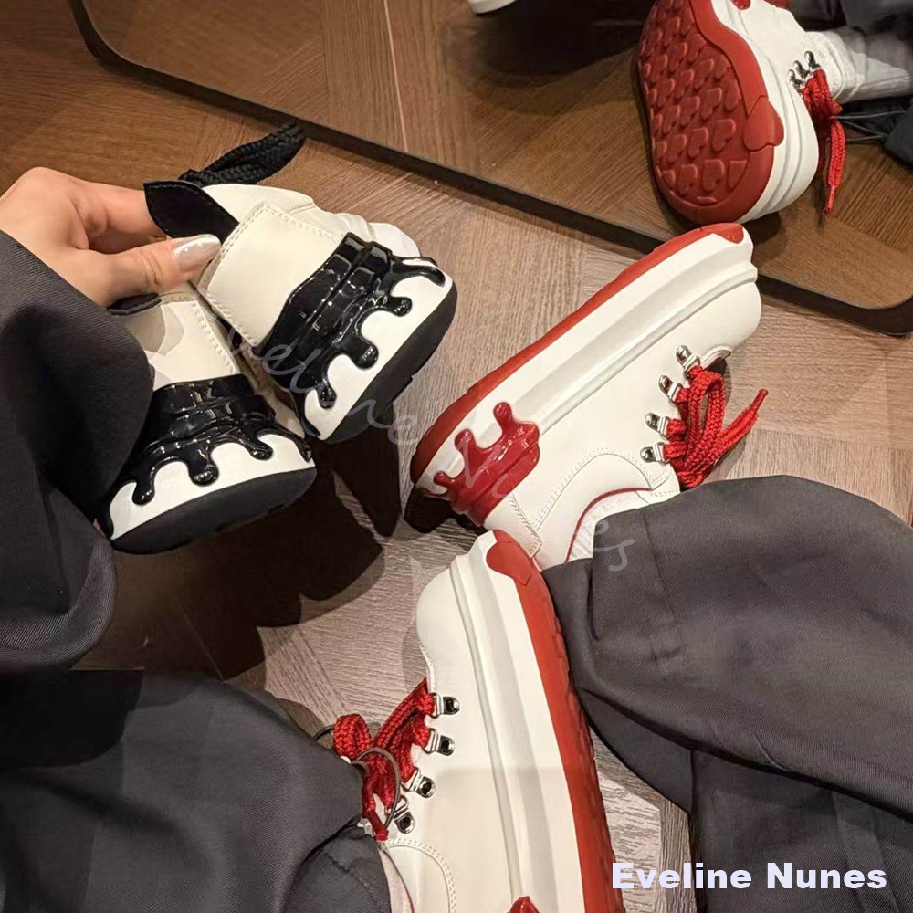 New Spring Platform Mixed Colo – Casual Sneakers Men Bewertung und Preis