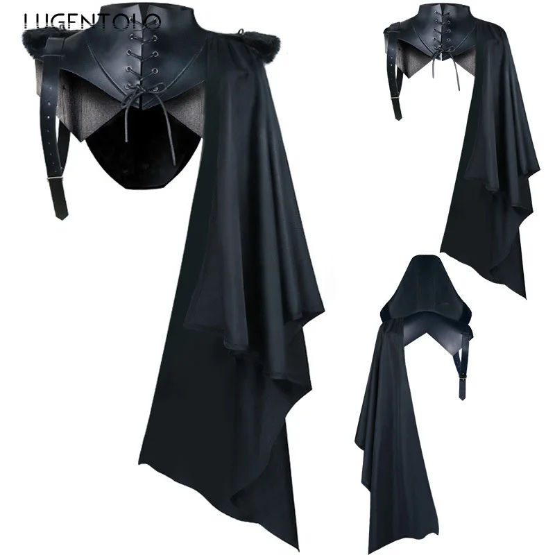 Men Medieval Hooded Ponchos Sh – Mens Fashion Poncho Bewertung und Preis