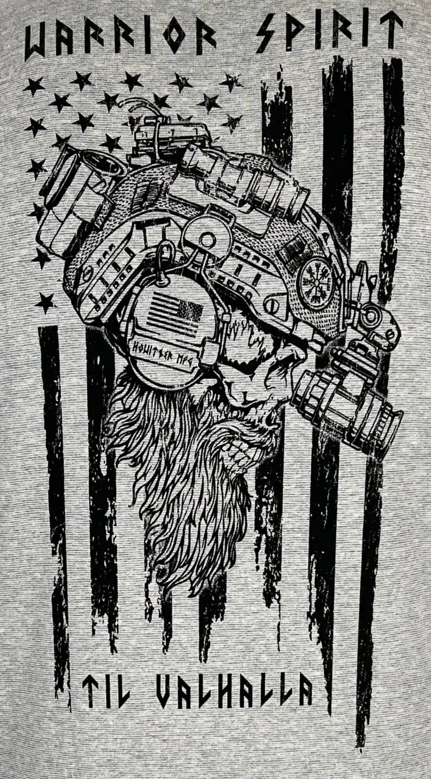 Til Valhalla. America Warrior  – Military Shirt Men Bewertung und Preis