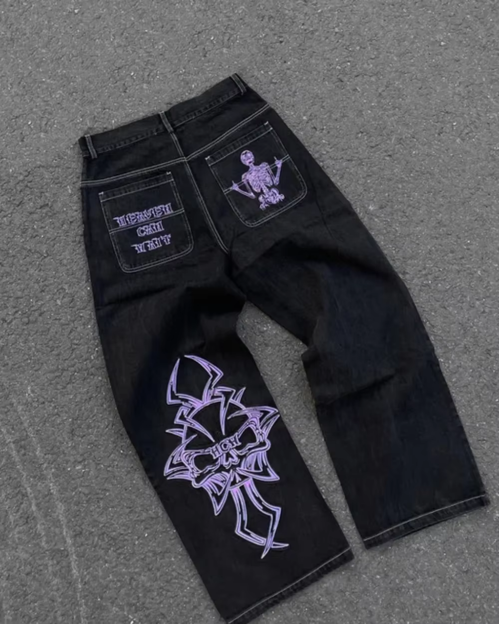 Y2k Men Retro Harajuku Clothin – Men'S Fashion With Baggy Jeans Bewertung und Preis
