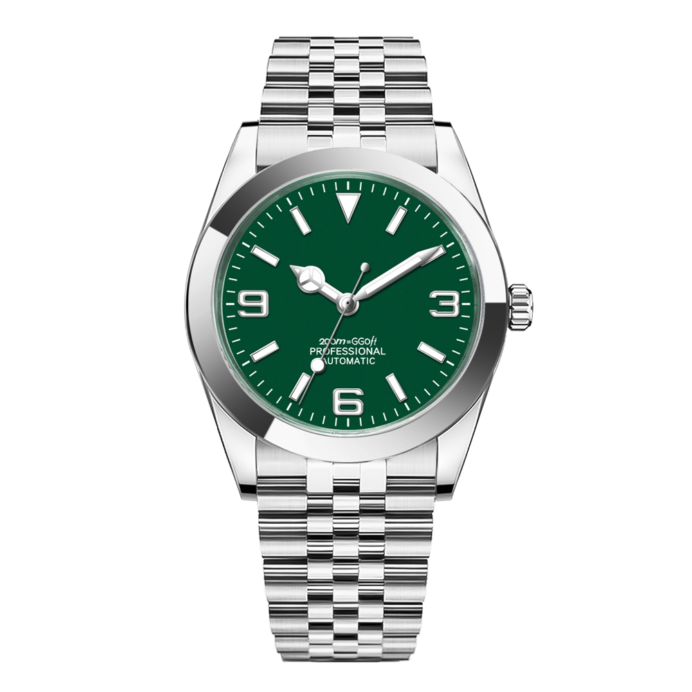 Custom Logo Luxury NH35 Watch  – Mens Fashion Bracelet Bewertung und Preis