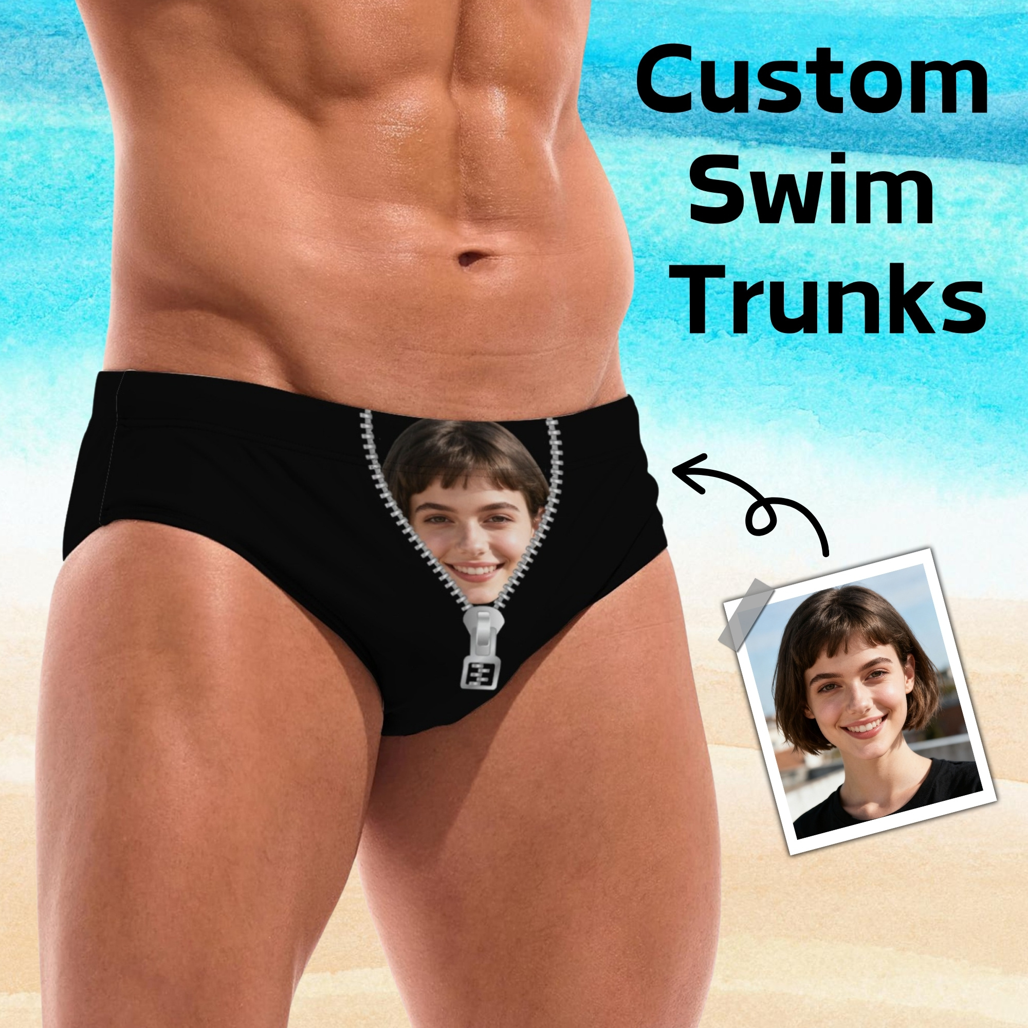 Personalized Custom Men's Swim – Swim Trunk Shorts Bewertung und Preis