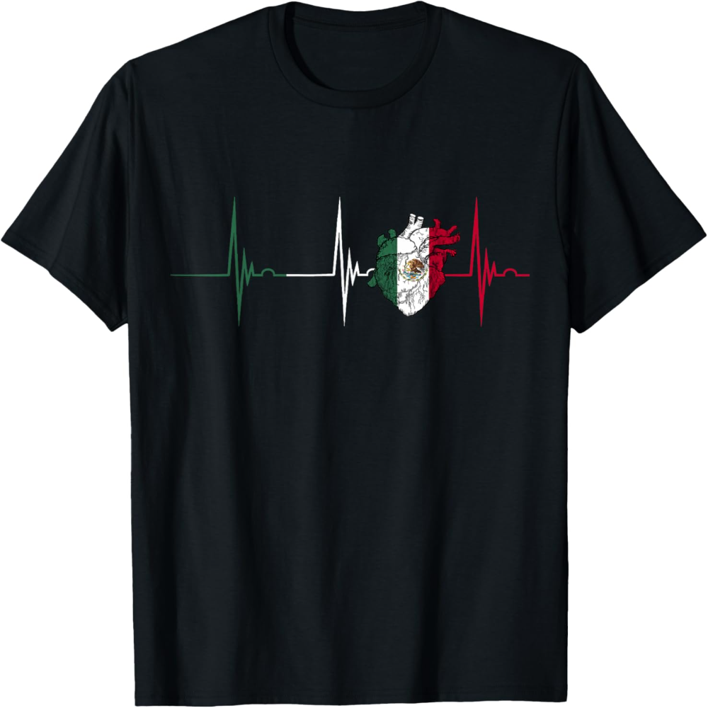 Heart Mexico Flag Heartbeat EK – Mens Fashion Mexico Bewertung und Preis