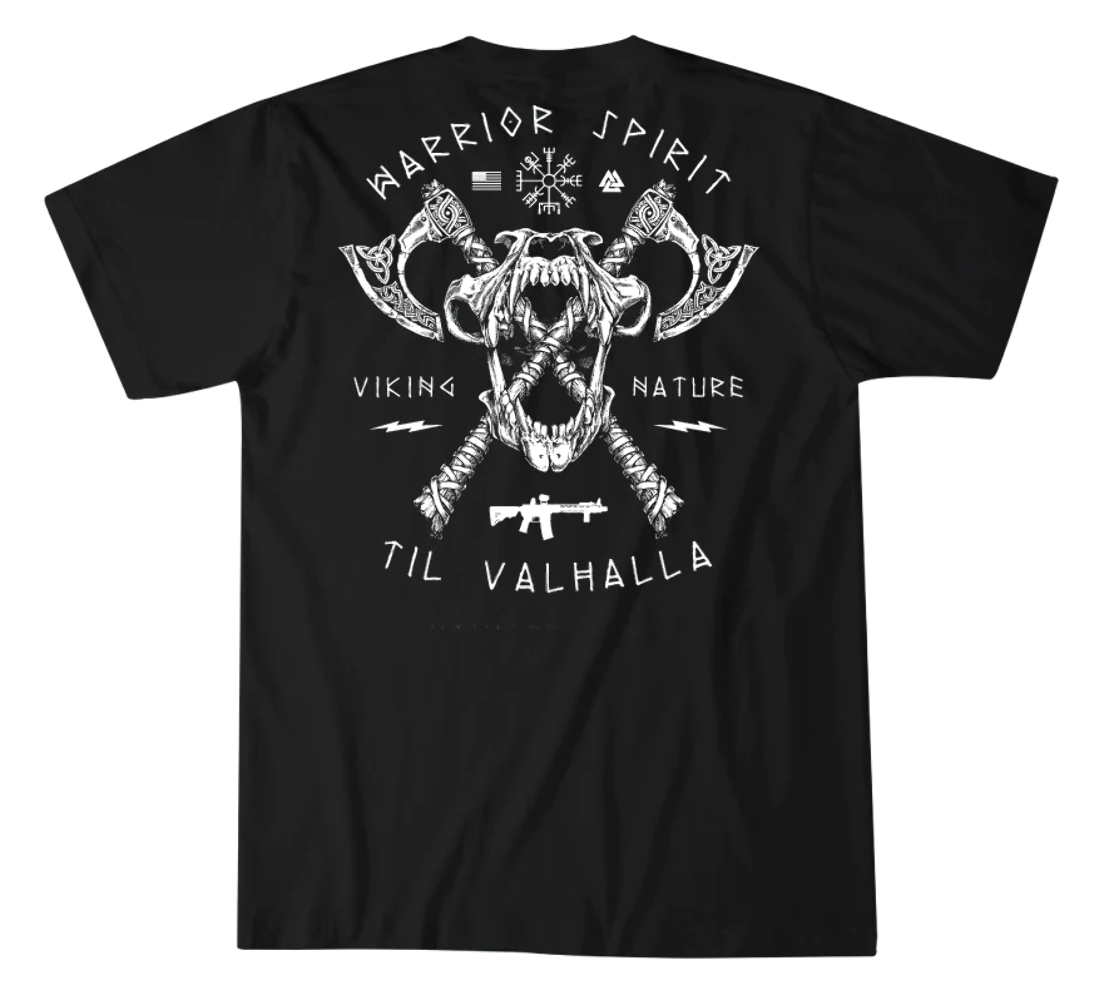 Til Valhalla Vi king Warrior B – Military Shirt Men Bewertung und Preis