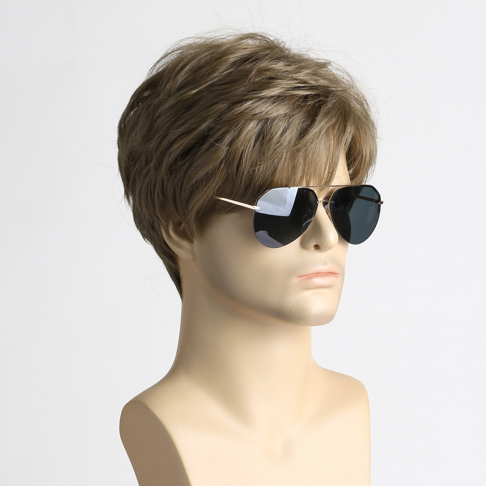Synthetic Short Brown Wig for  – Men'S Fashion Looks 2026 Bewertung und Preis
